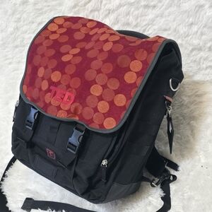 Black and Red Men's Backpack